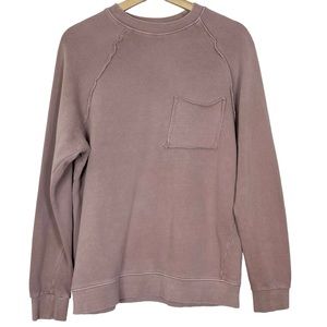 Urban Outfitters BDG Raised Seam Chest Pocket Pullover Sweater